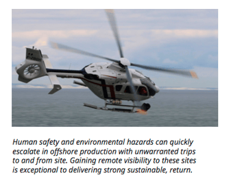 Offshore safety increase for oil and gas production